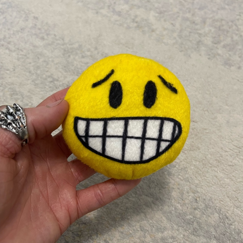 EUC McDonald’s Grinning Face Movie Clip Emoji In Yellow/Multicolor